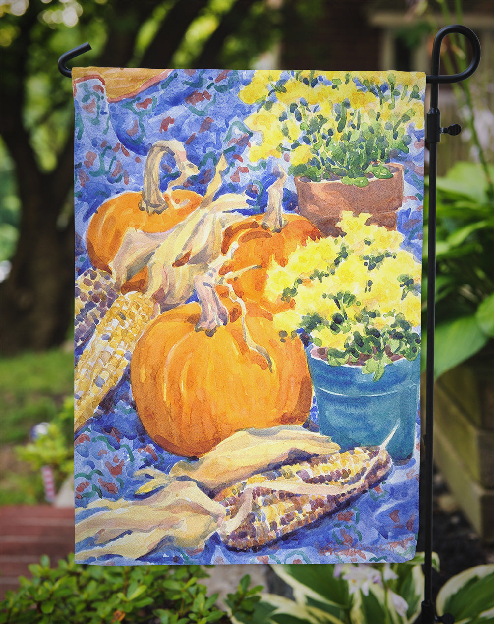 Flower - Mums Garden Flag – Decorative Outdoor Yard Flag