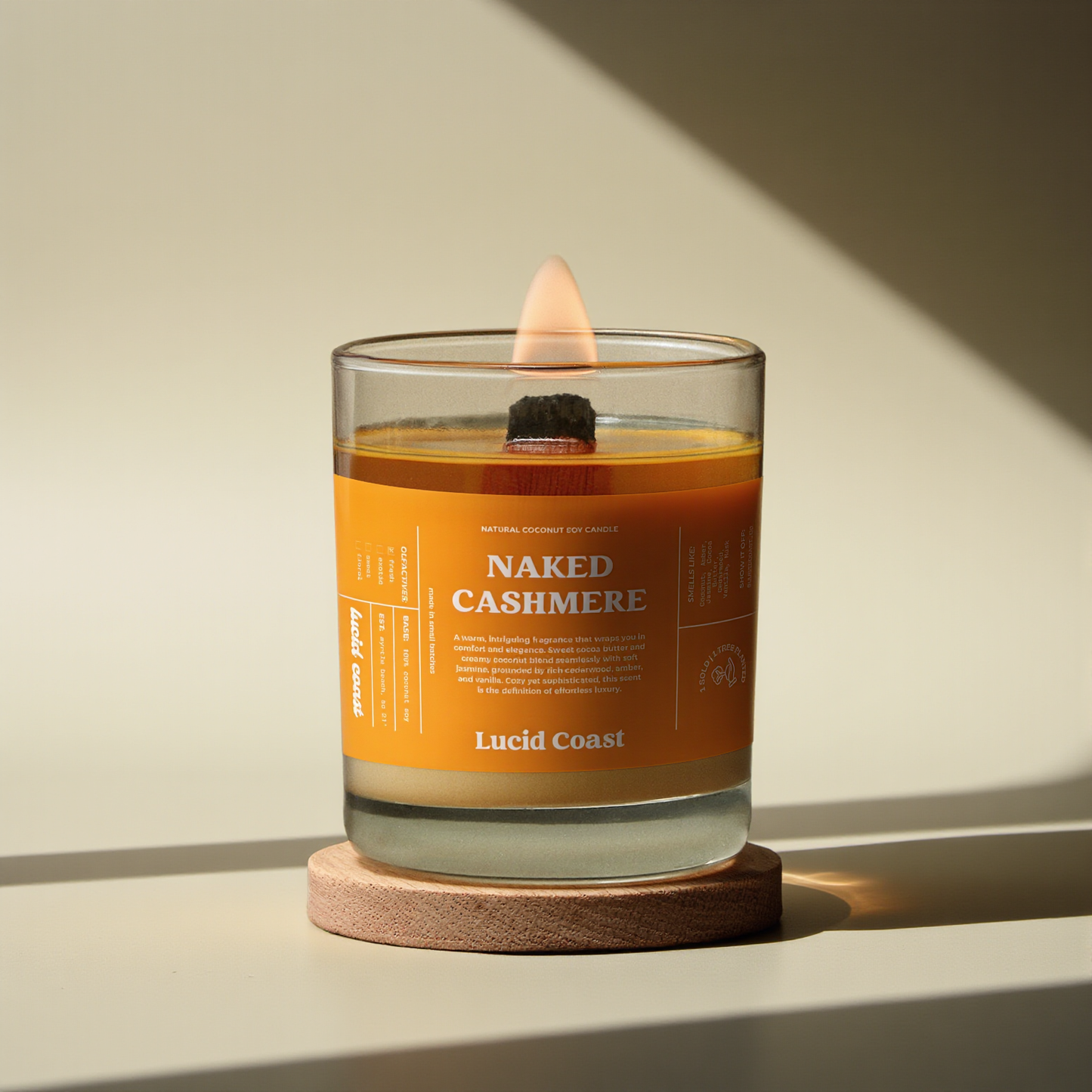 Naked Cashmere Massage Candle