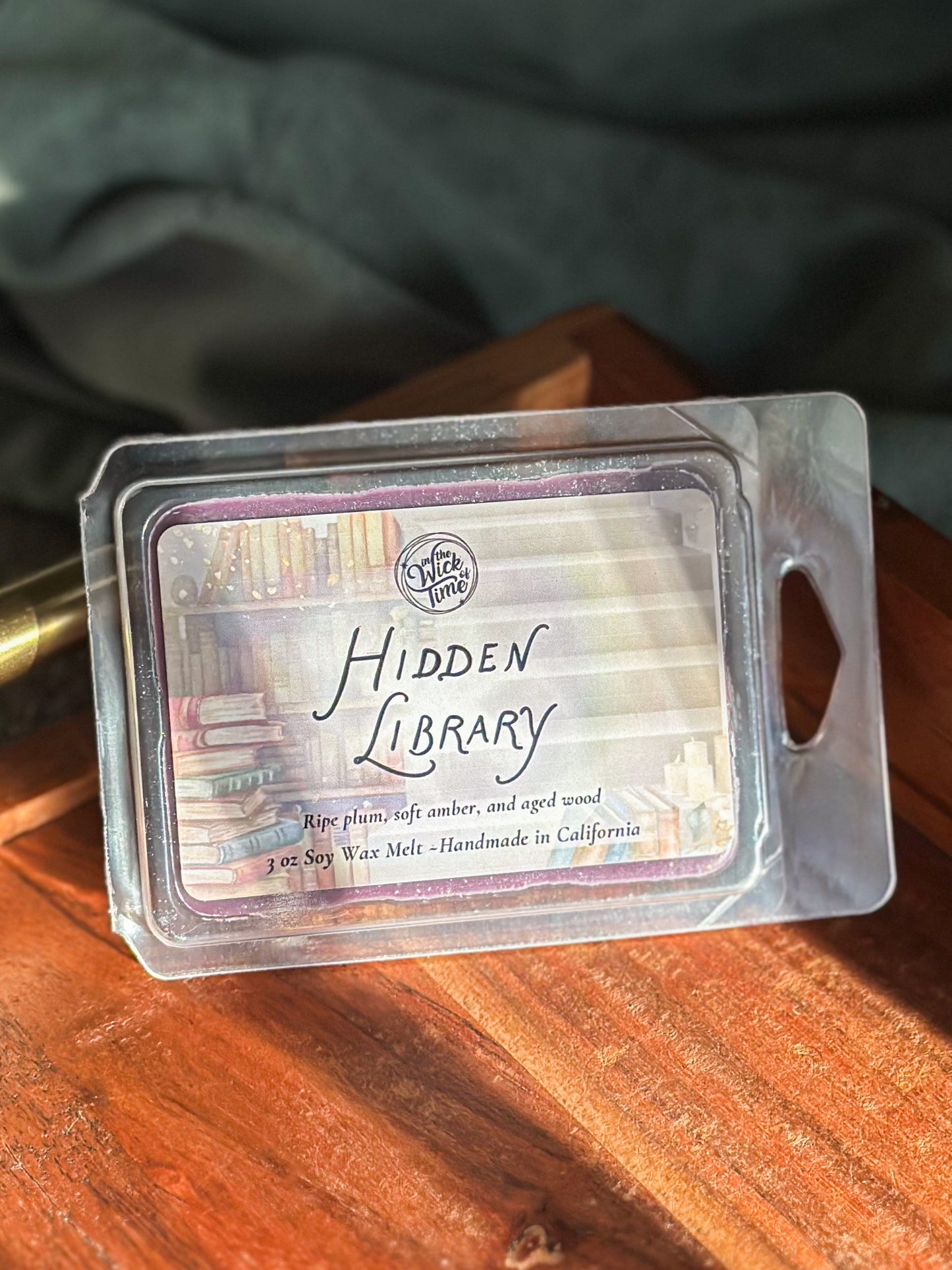 Hidden Library Wax Melt