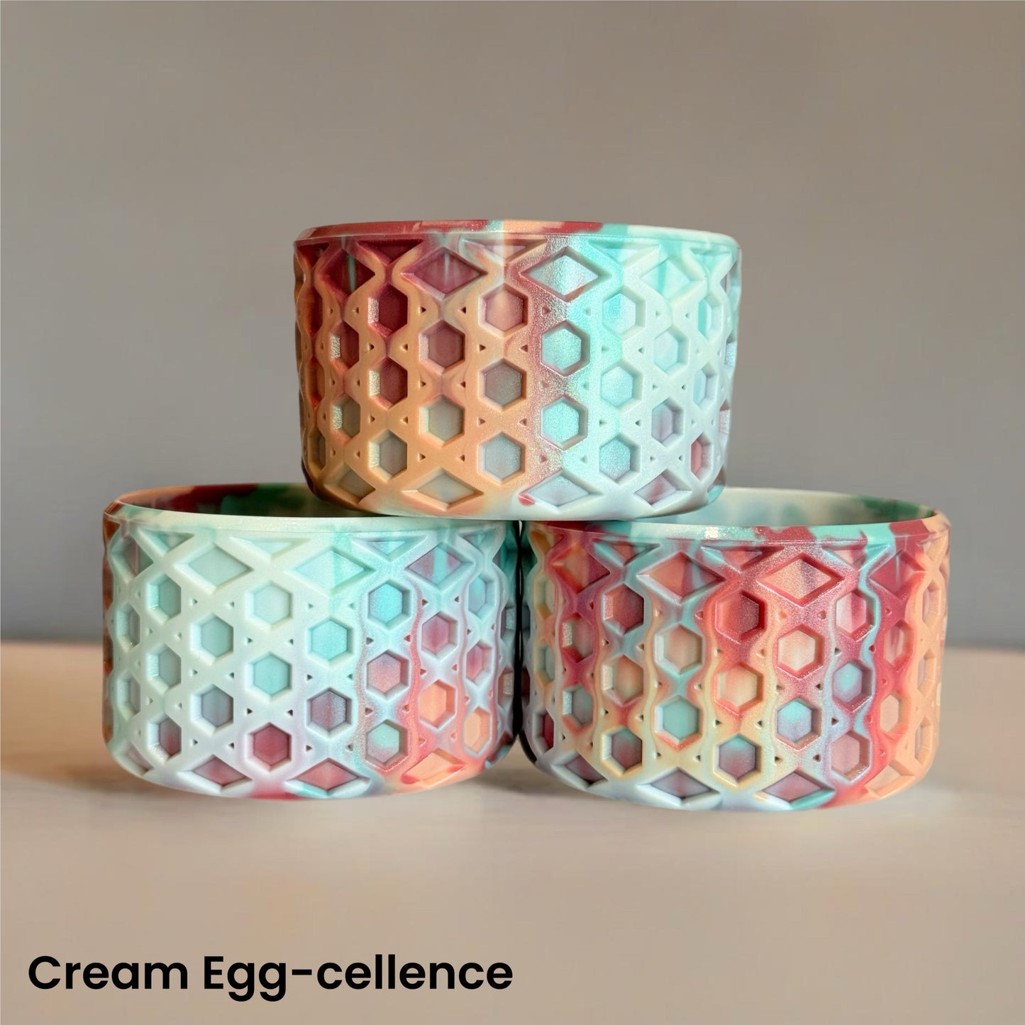 Cream Egg-cellence WAFFLE Tumbler Boot