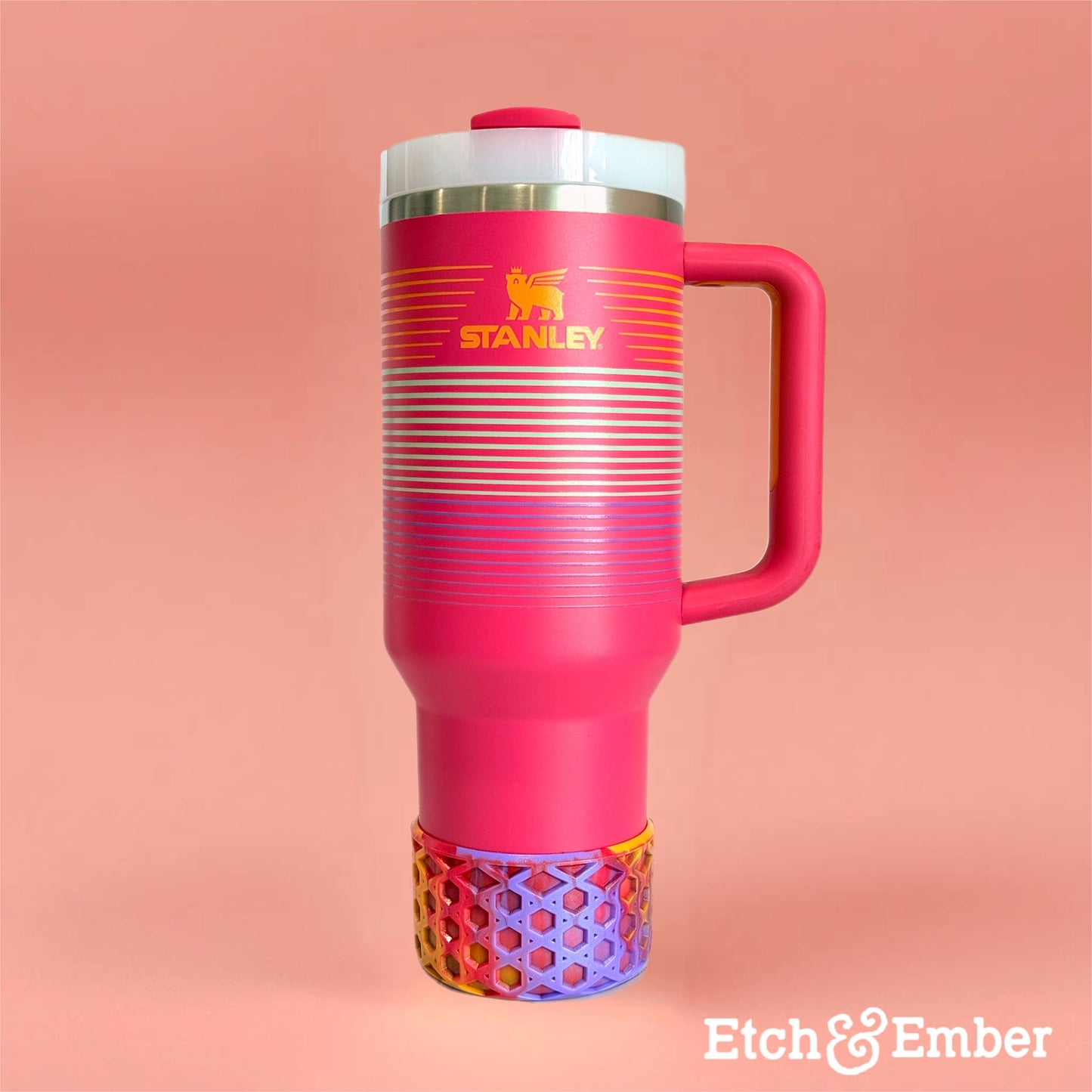 Heat Wave Waffle Tumbler Boot -Fall fits 20-40oz