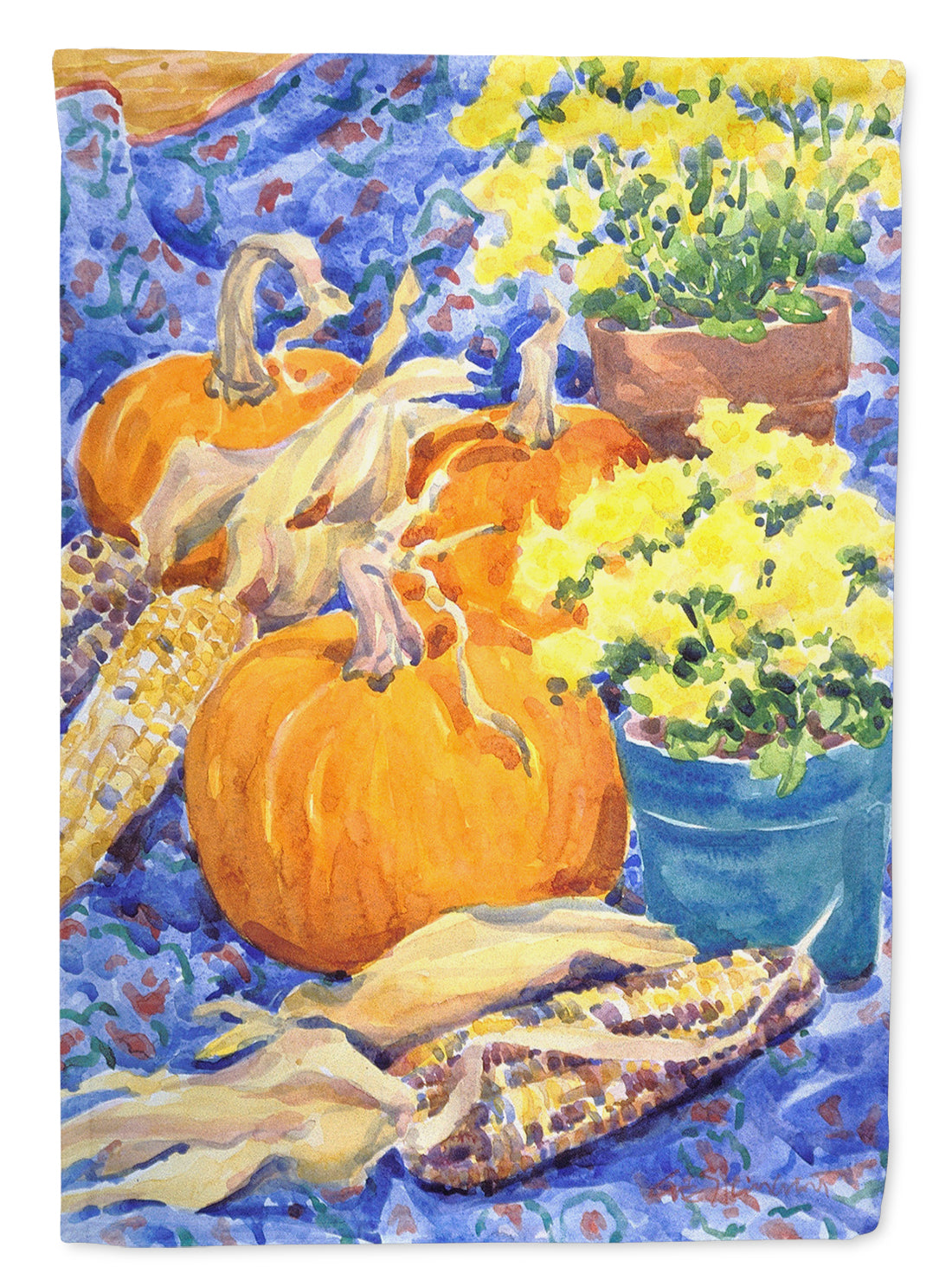 Flower - Mums Garden Flag – Decorative Outdoor Yard Flag