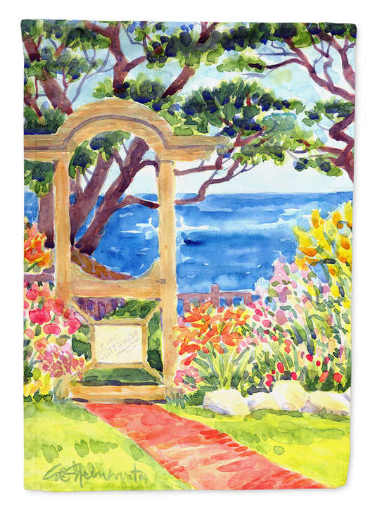 Seaside Arbour  Garden Flag – Decorative Outdoor Yard Flag