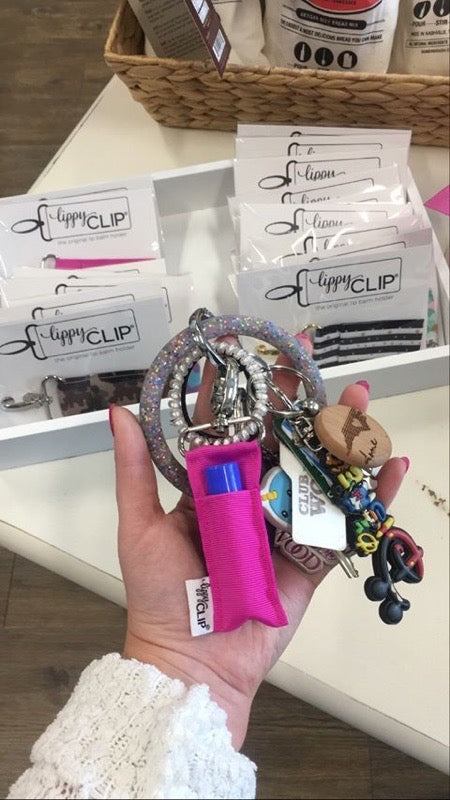 CLASSIC: Magenta LippyClip® Lip Balm Holder