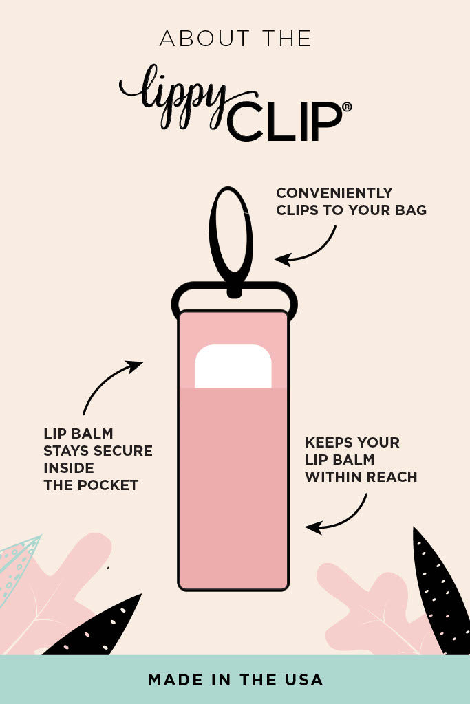 CLASSIC: Magenta LippyClip® Lip Balm Holder