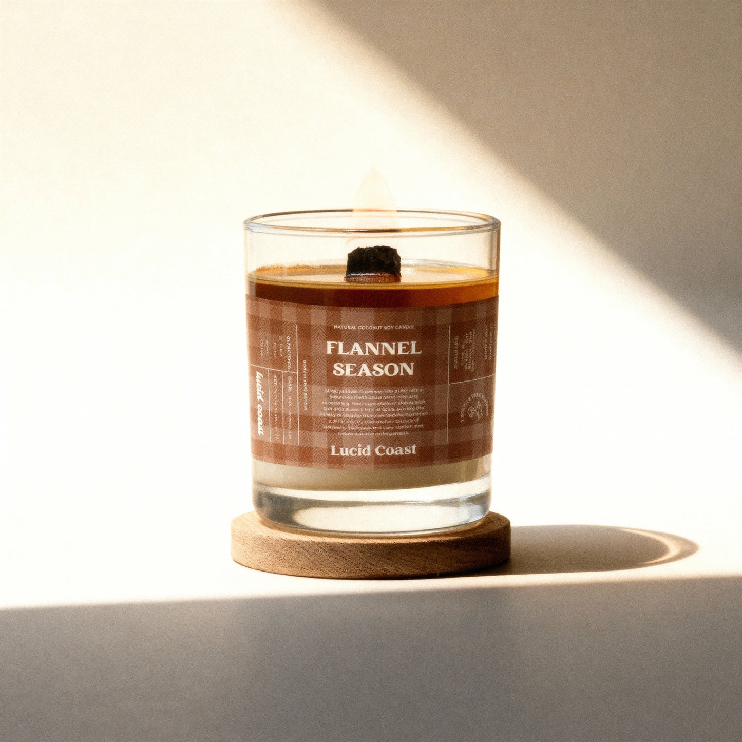 Flannel Season Massage Candle