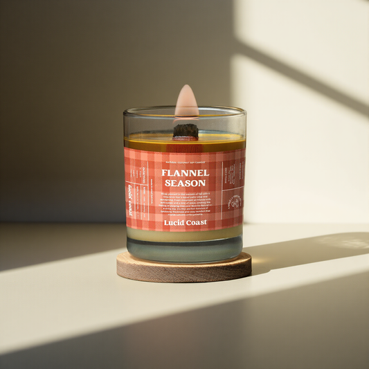 Flannel Season Massage Candle