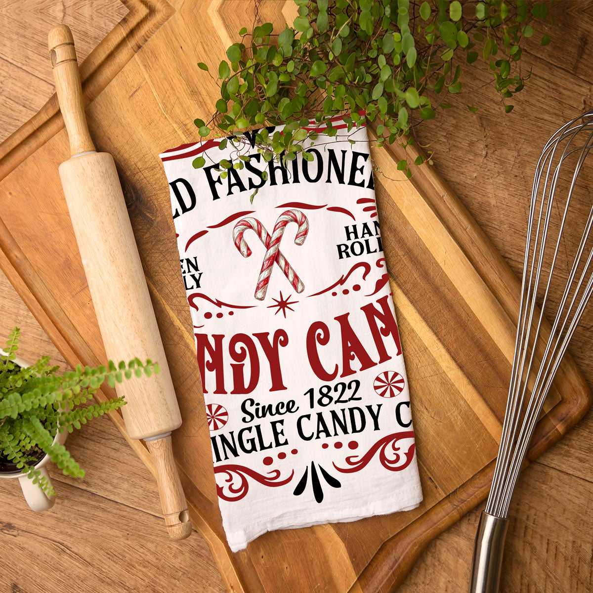 Sleigh + Candy Canes