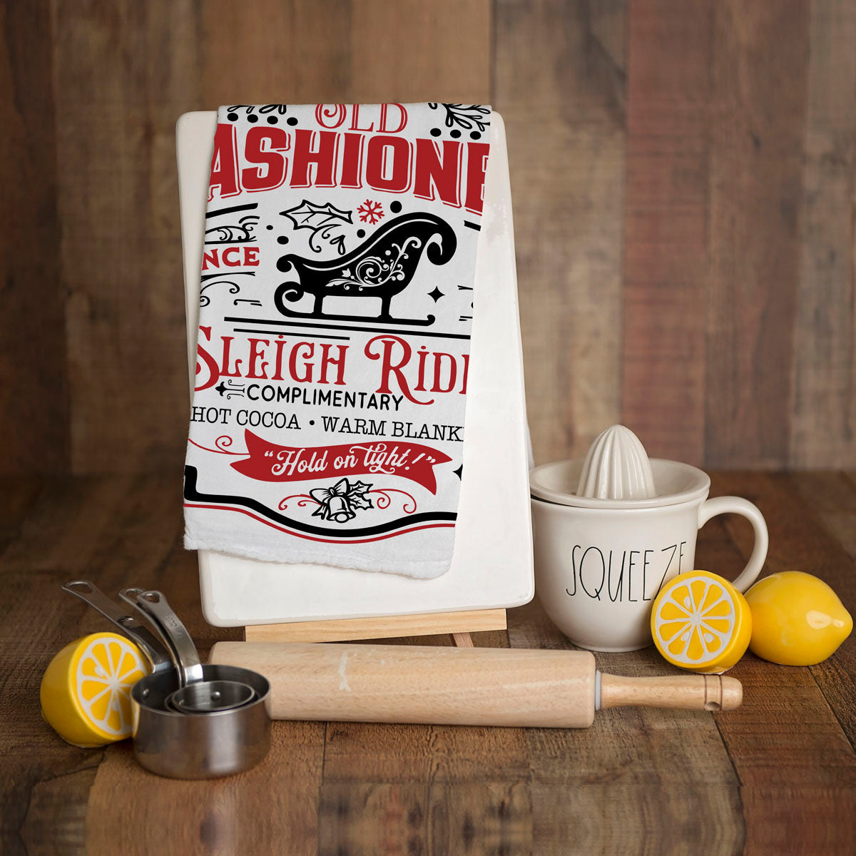 Sleigh + Candy Canes