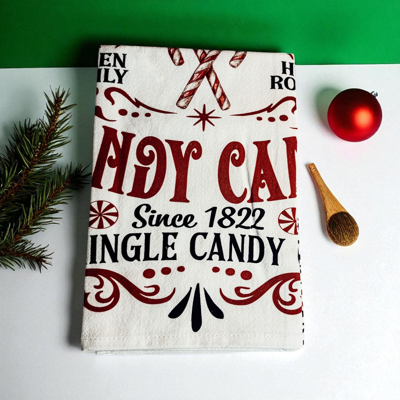 Sleigh + Candy Canes