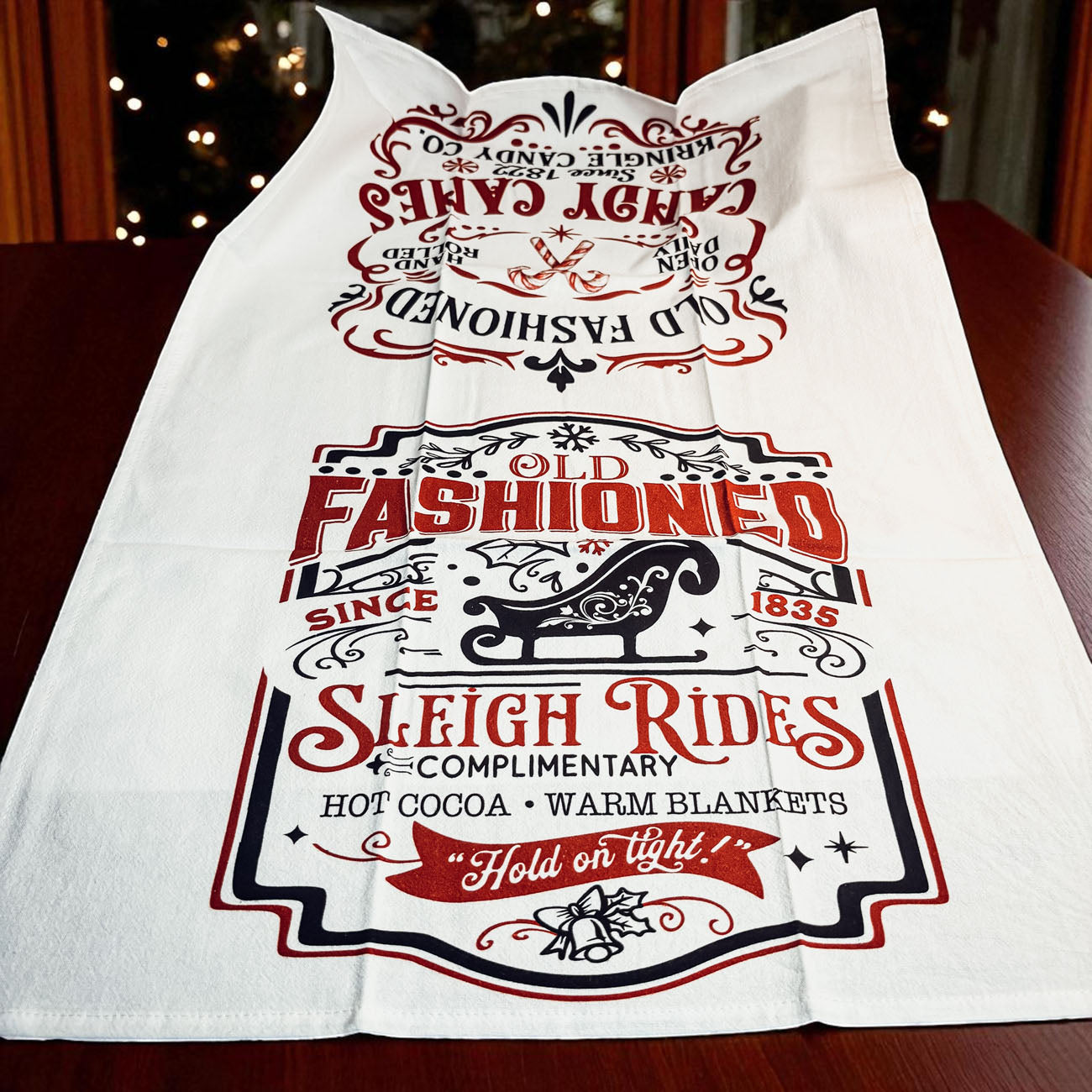 Sleigh + Candy Canes