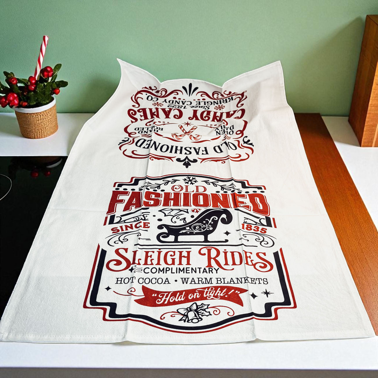 Sleigh + Candy Canes