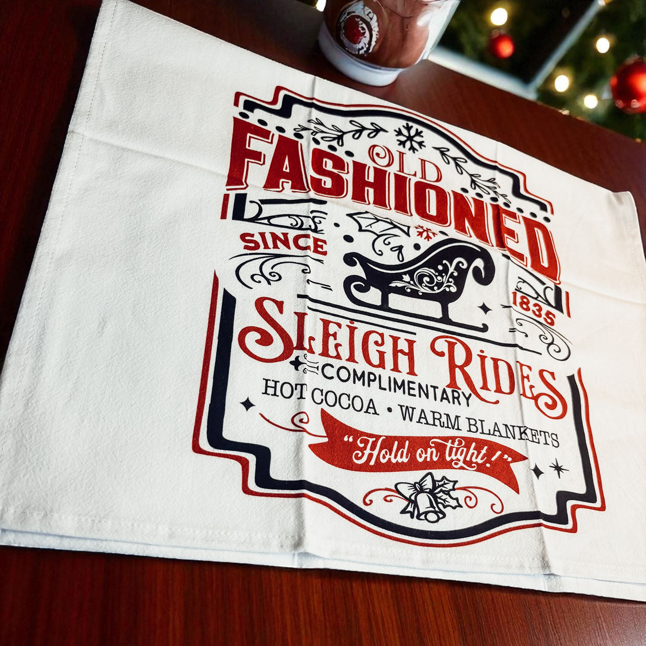 Sleigh + Candy Canes